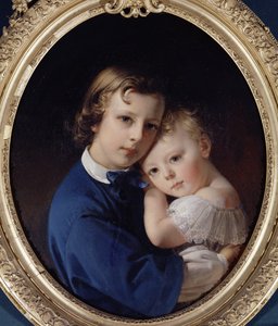 Paul et René Dubufe, c.1852 - Claude Marie Dubufe